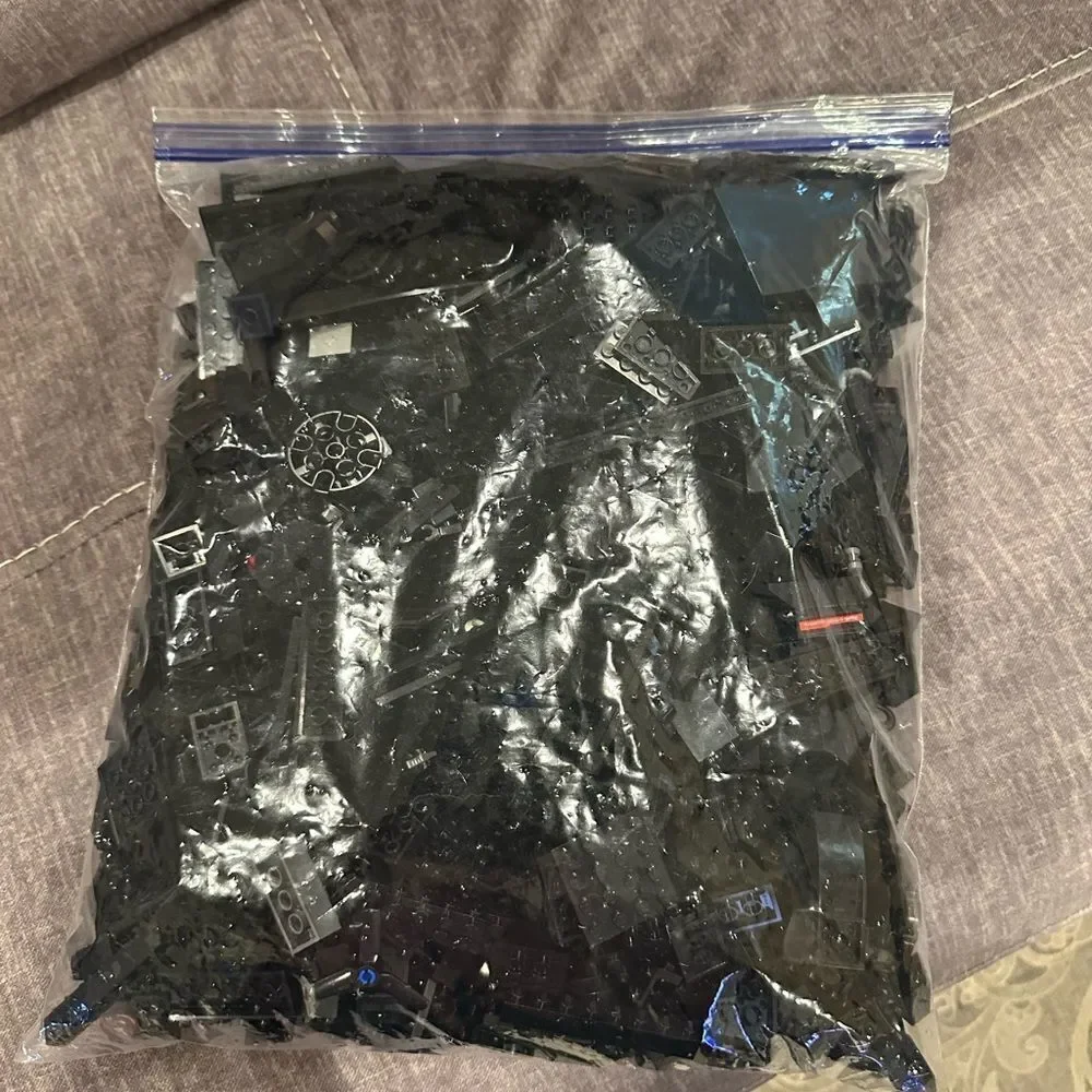 LEGO Black loose genuine authentic over 3lbs  Clean  Creative  Create